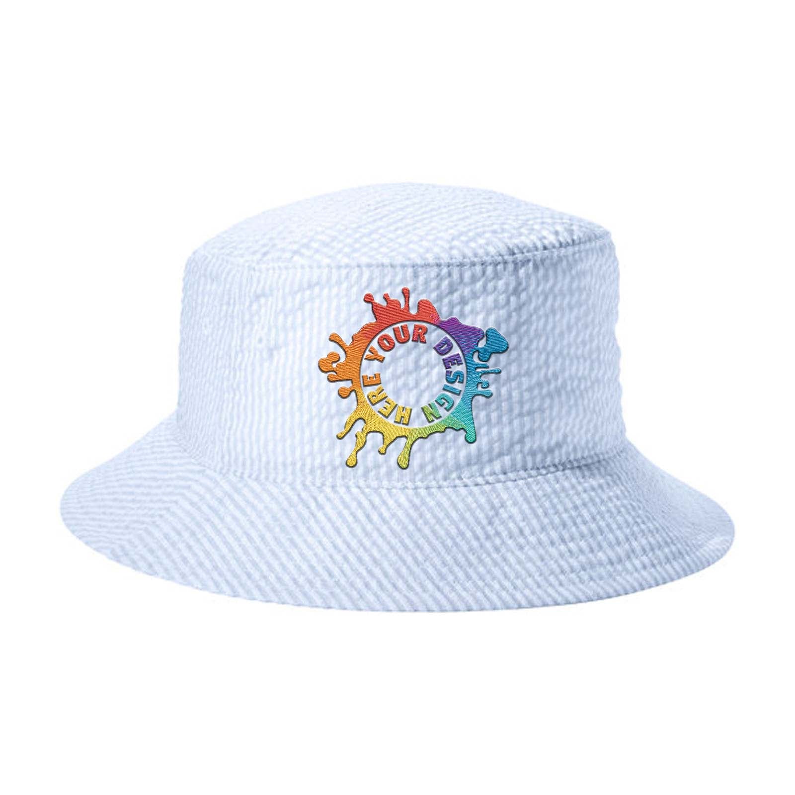 Embroidered Big Accessories Crusher Bucket Hat - Mato & Hash