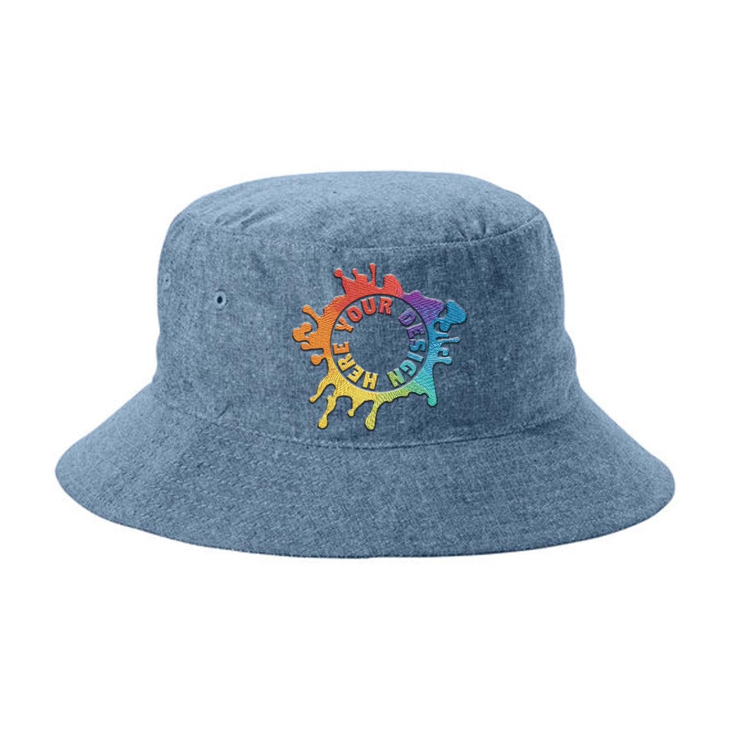 Embroidered Big Accessories Crusher Bucket Hat - Mato & Hash