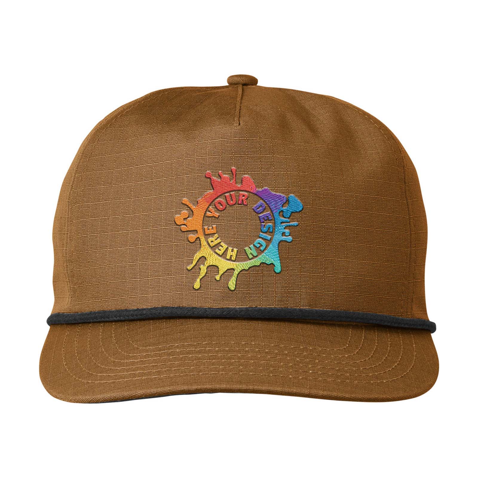 Embroidered Big Accessories Lariat Ripstop Hat - Mato & Hash