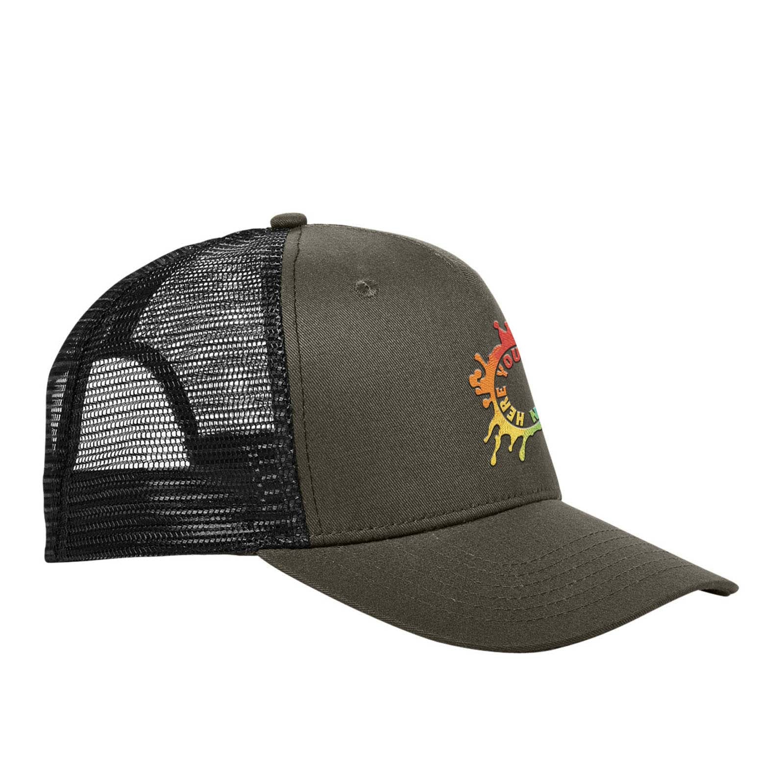 Embroidered Big Accessories Surfer Trucker Cap - Mato & Hash