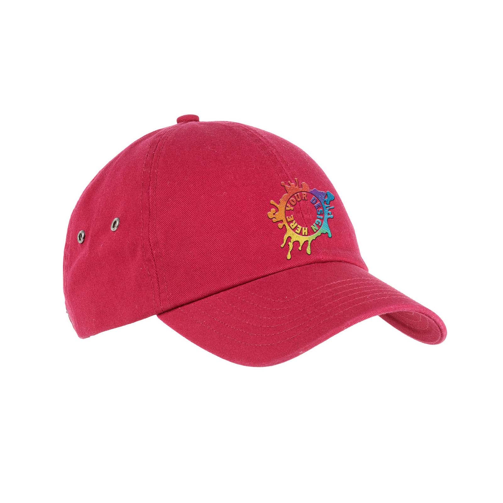 Embroidered Big Accessories Washed Baseball Cap - Mato & Hash