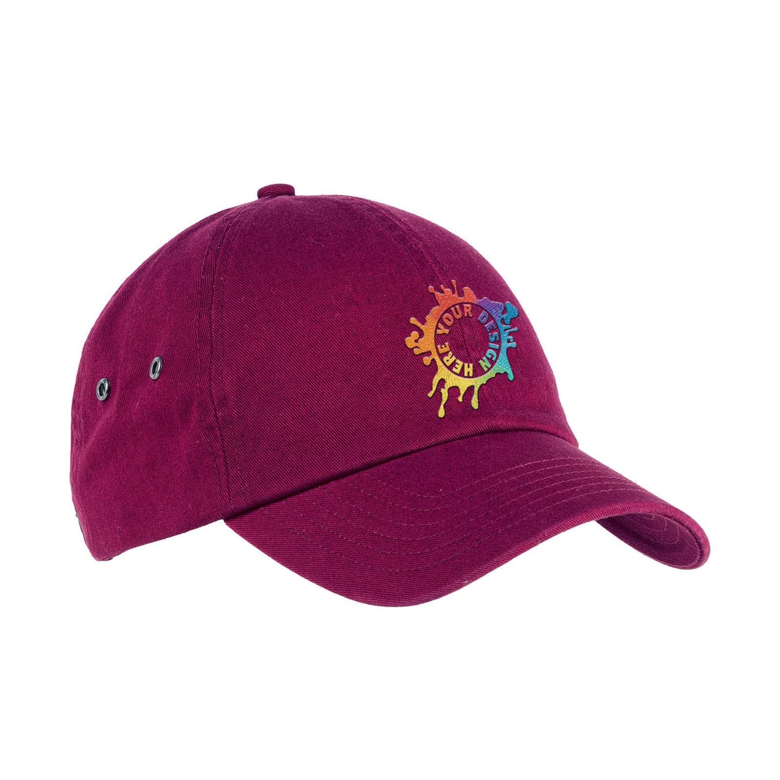 Embroidered Big Accessories Washed Baseball Cap - Mato & Hash