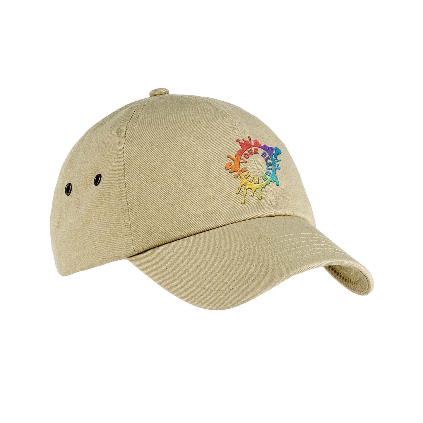 Embroidered Big Accessories Washed Baseball Cap - Mato & Hash