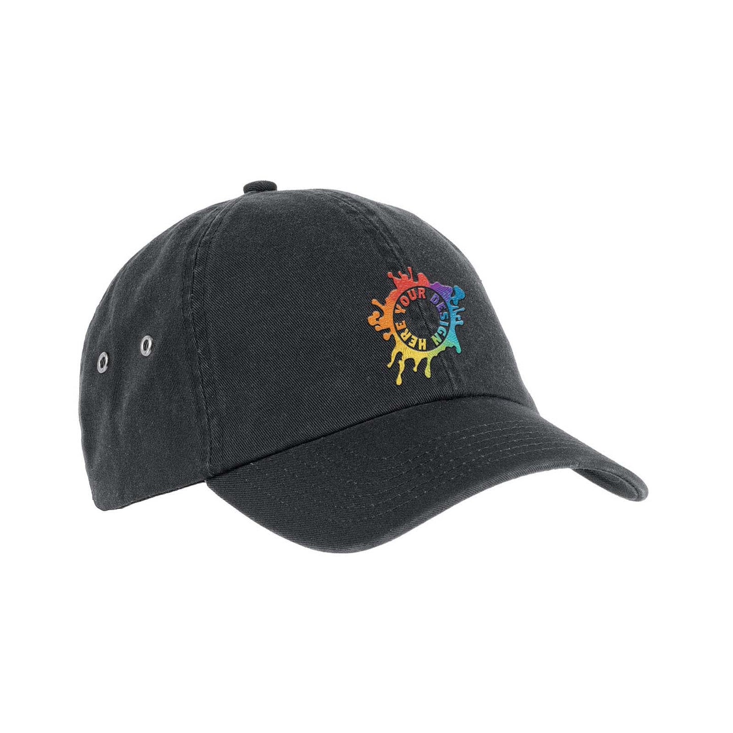 Embroidered Big Accessories Washed Baseball Cap - Mato & Hash