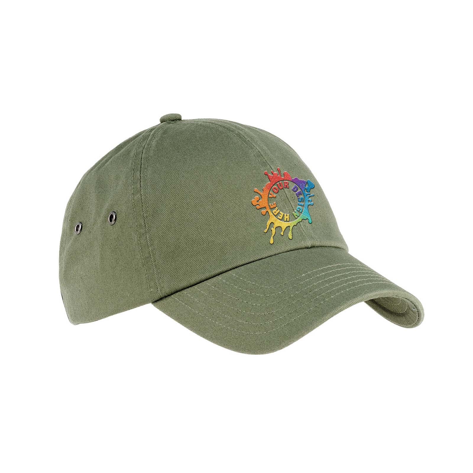 Embroidered Big Accessories Washed Baseball Cap - Mato & Hash