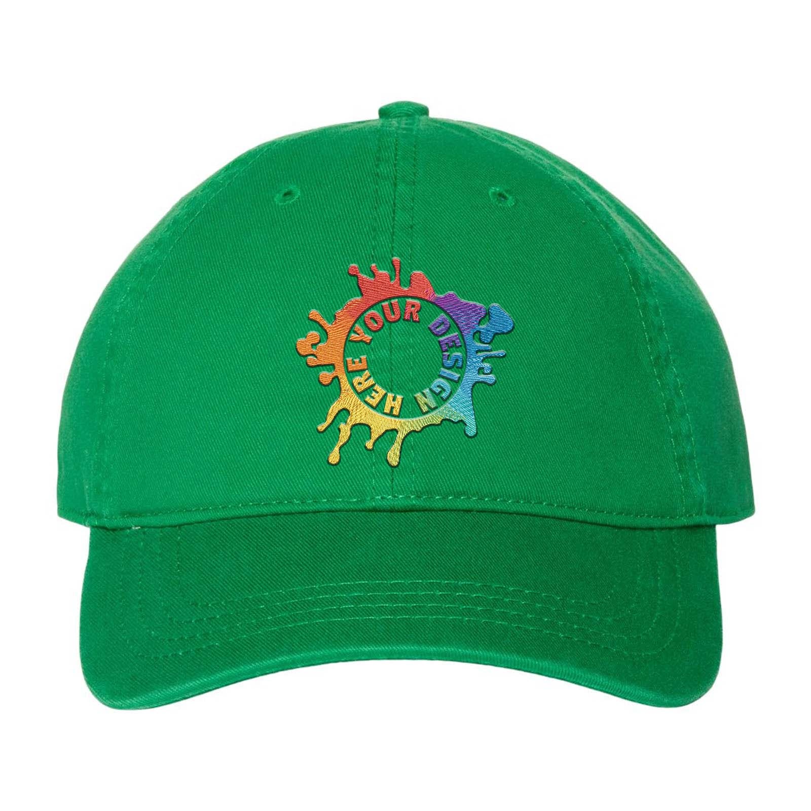 Embroidered CAP AMERICA Relaxed Golf Dad Hat - Mato & Hash