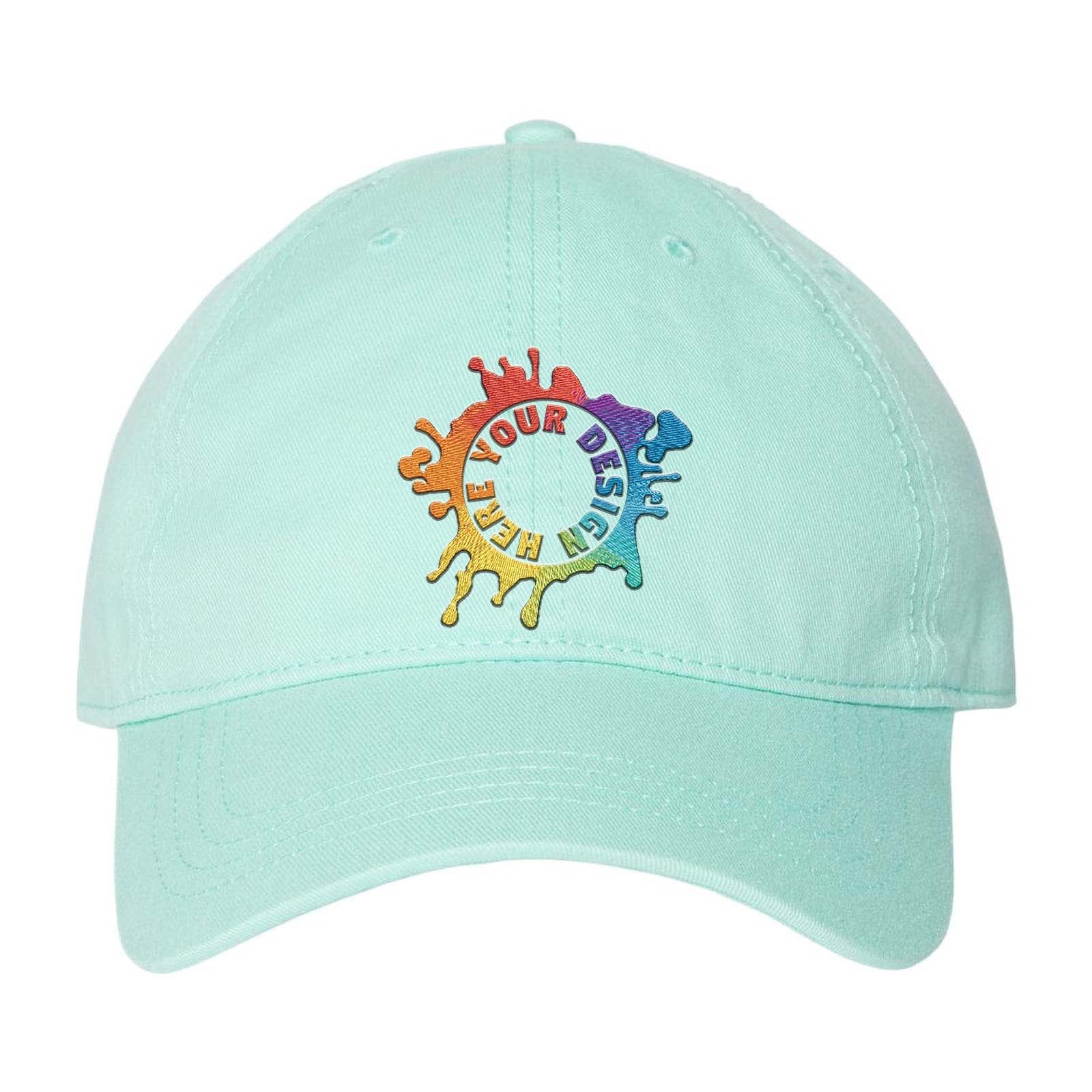 Embroidered CAP AMERICA Relaxed Golf Dad Hat - Mato & Hash