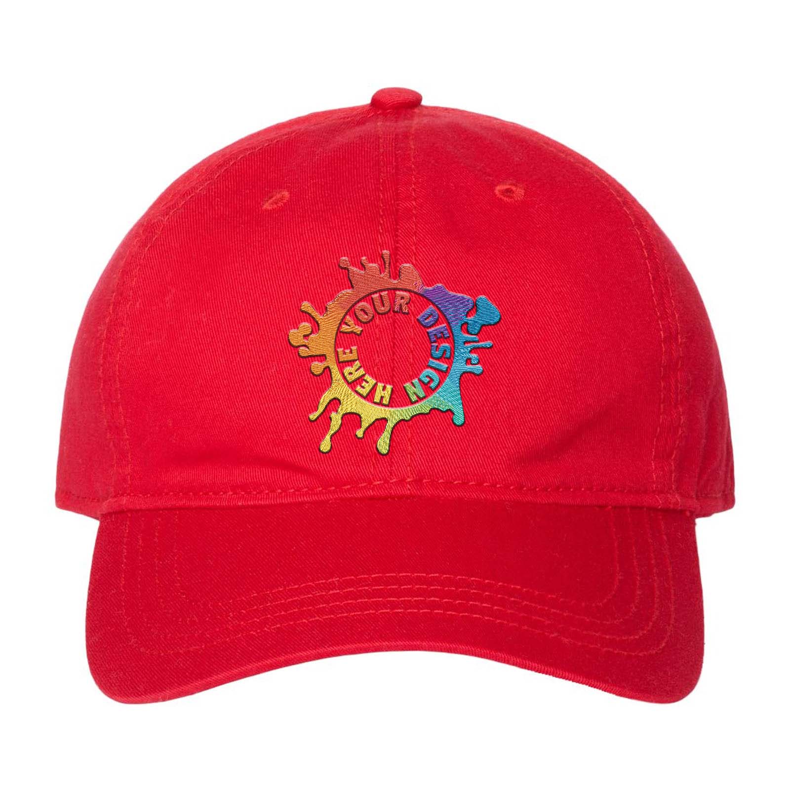 Embroidered CAP AMERICA Relaxed Golf Dad Hat - Mato & Hash