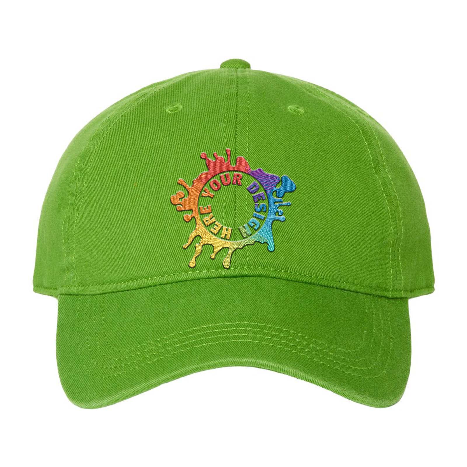 Embroidered CAP AMERICA Relaxed Golf Dad Hat - Mato & Hash