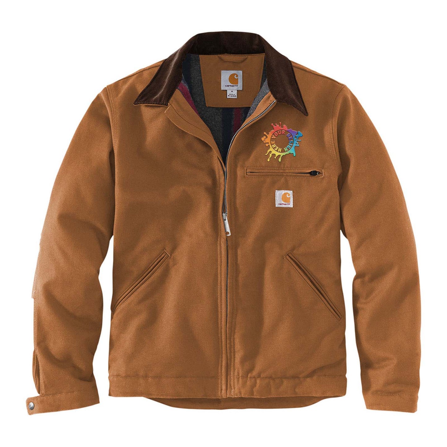 Embroidered Carhartt® Duck Detroit Jacket - Mato & Hash