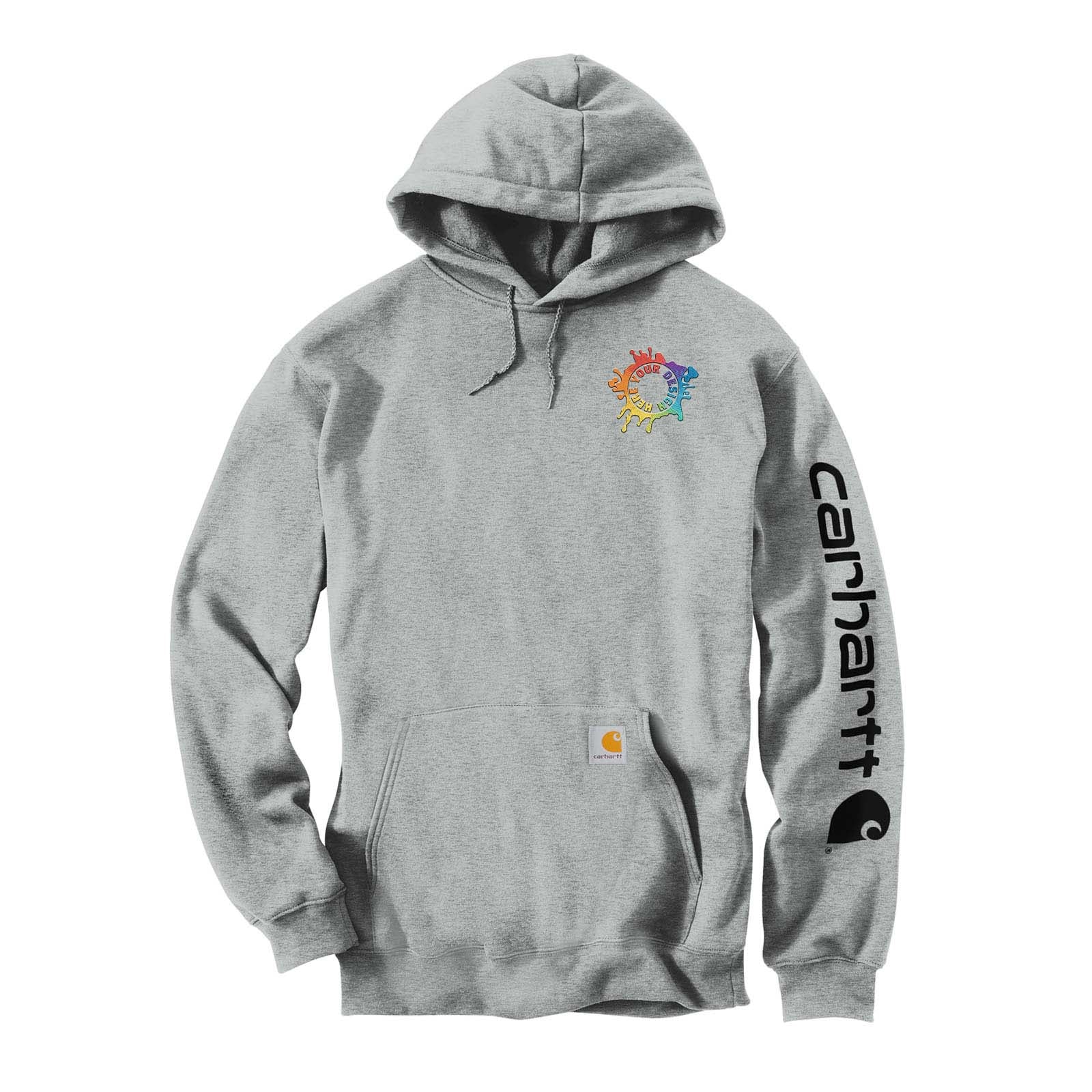 Embroidered Carhartt® Midweight Hooded Logo Sweatshirt - Mato & Hash