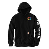 Embroidered Carhartt® Midweight Hooded Logo Sweatshirt