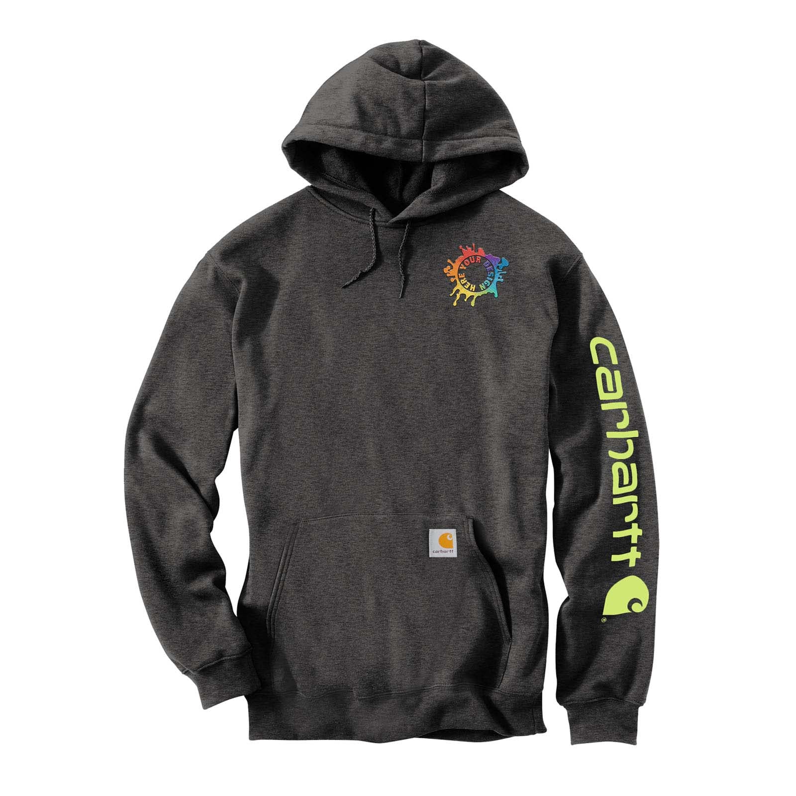 Embroidered Carhartt® Midweight Hooded Logo Sweatshirt - Mato & Hash