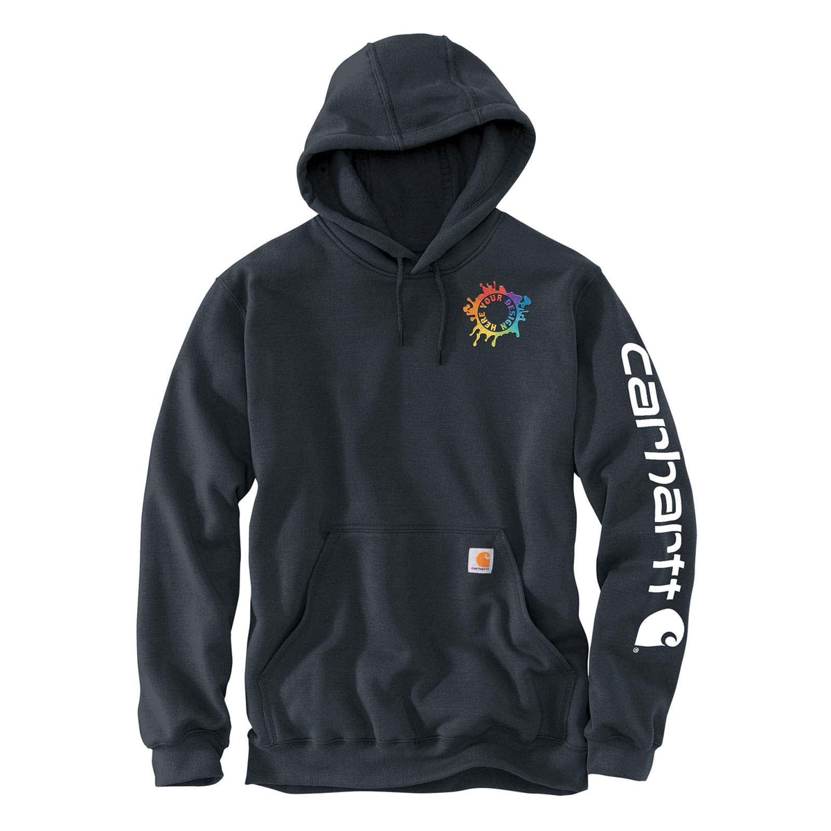 Embroidered Carhartt® Midweight Hooded Logo Sweatshirt – Mato & Hash