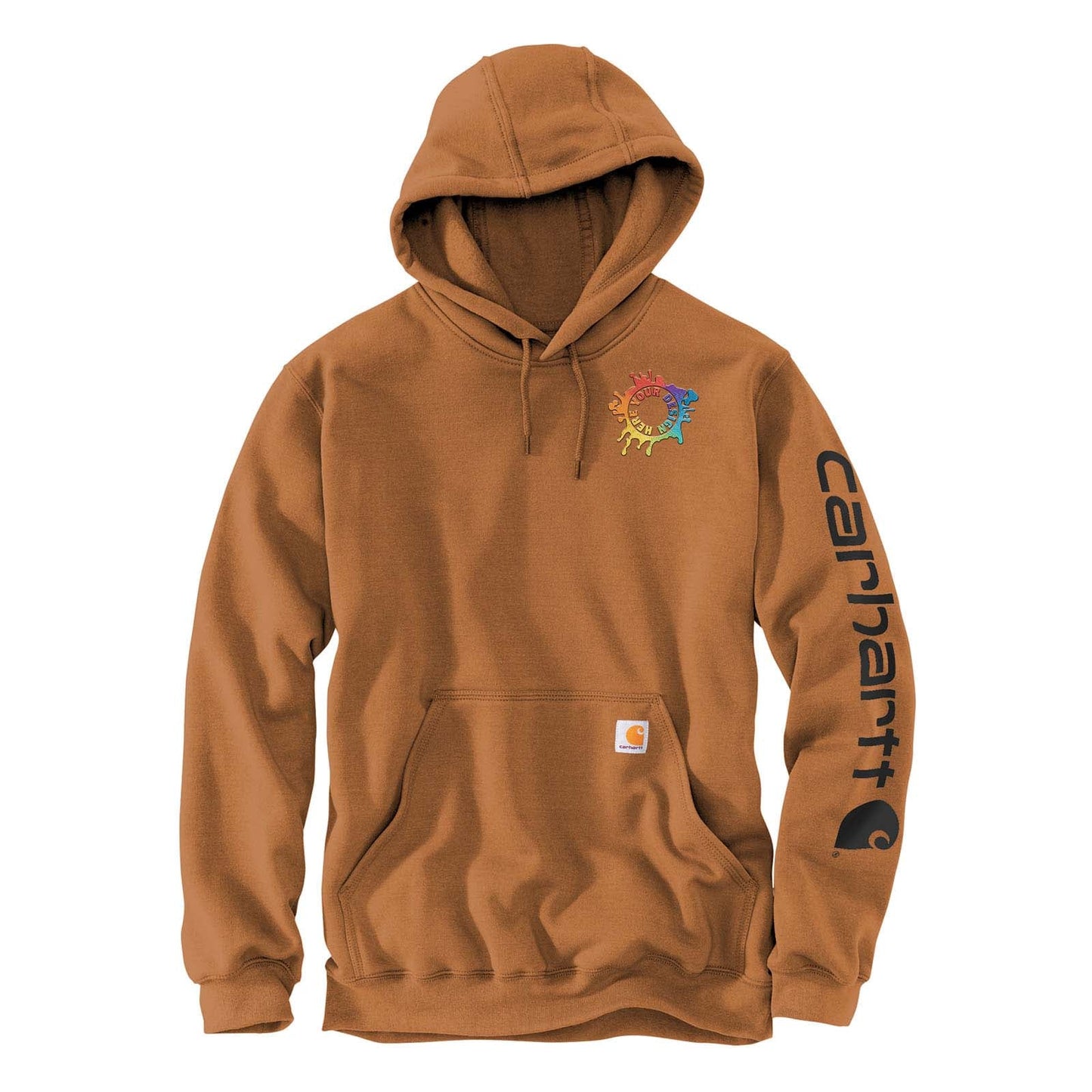 Embroidered Carhartt® Midweight Hooded Logo Sweatshirt - Mato & Hash