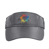 Embroidered CORE365 Adult Drive Performance Visor - Mato & Hash