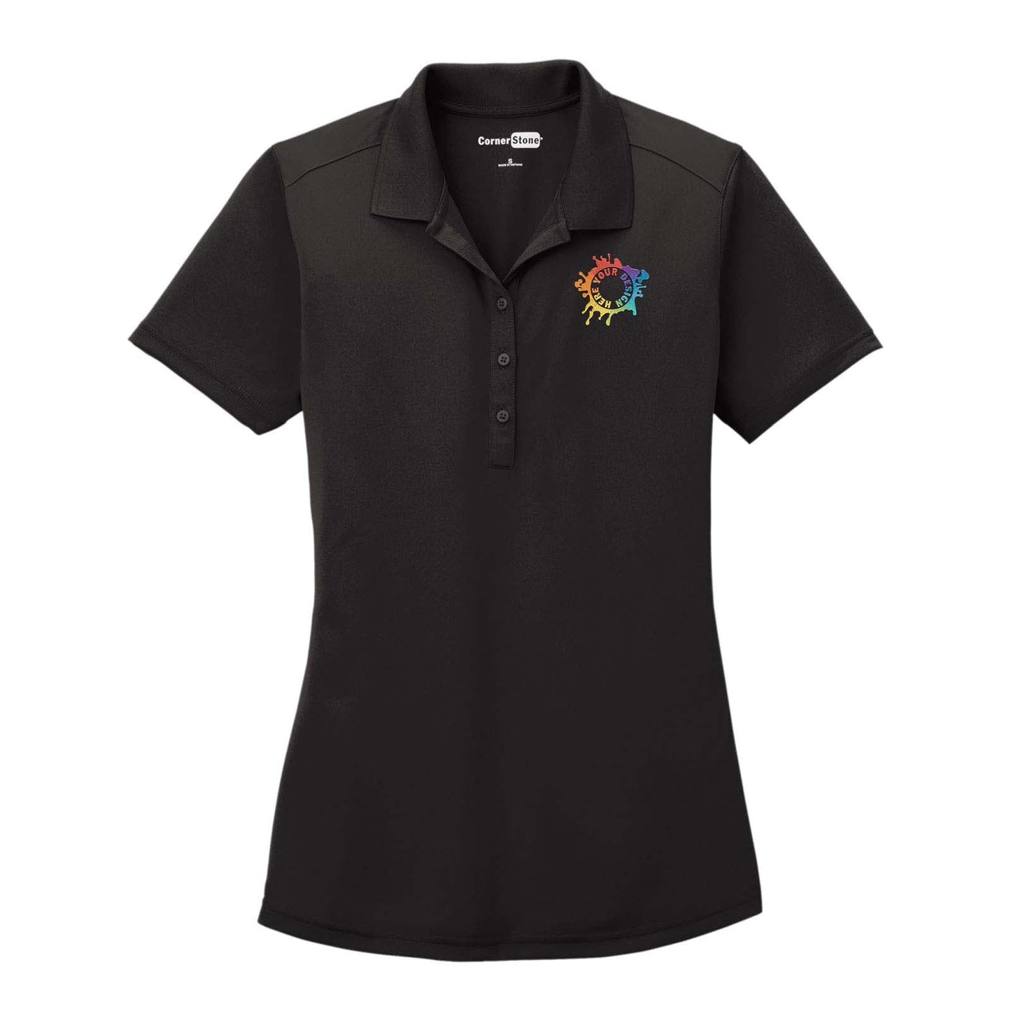 Embroidered CornerStone® Ladies Select Lightweight Snag-Proof Polo - Mato & Hash