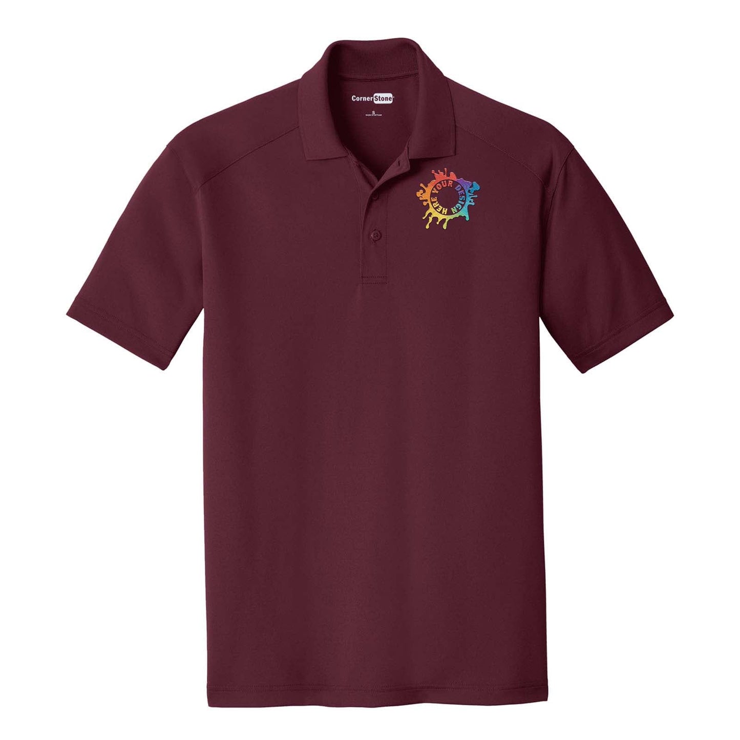Embroidered CornerStone® Select Lightweight Snag-Proof Polo - Mato & Hash