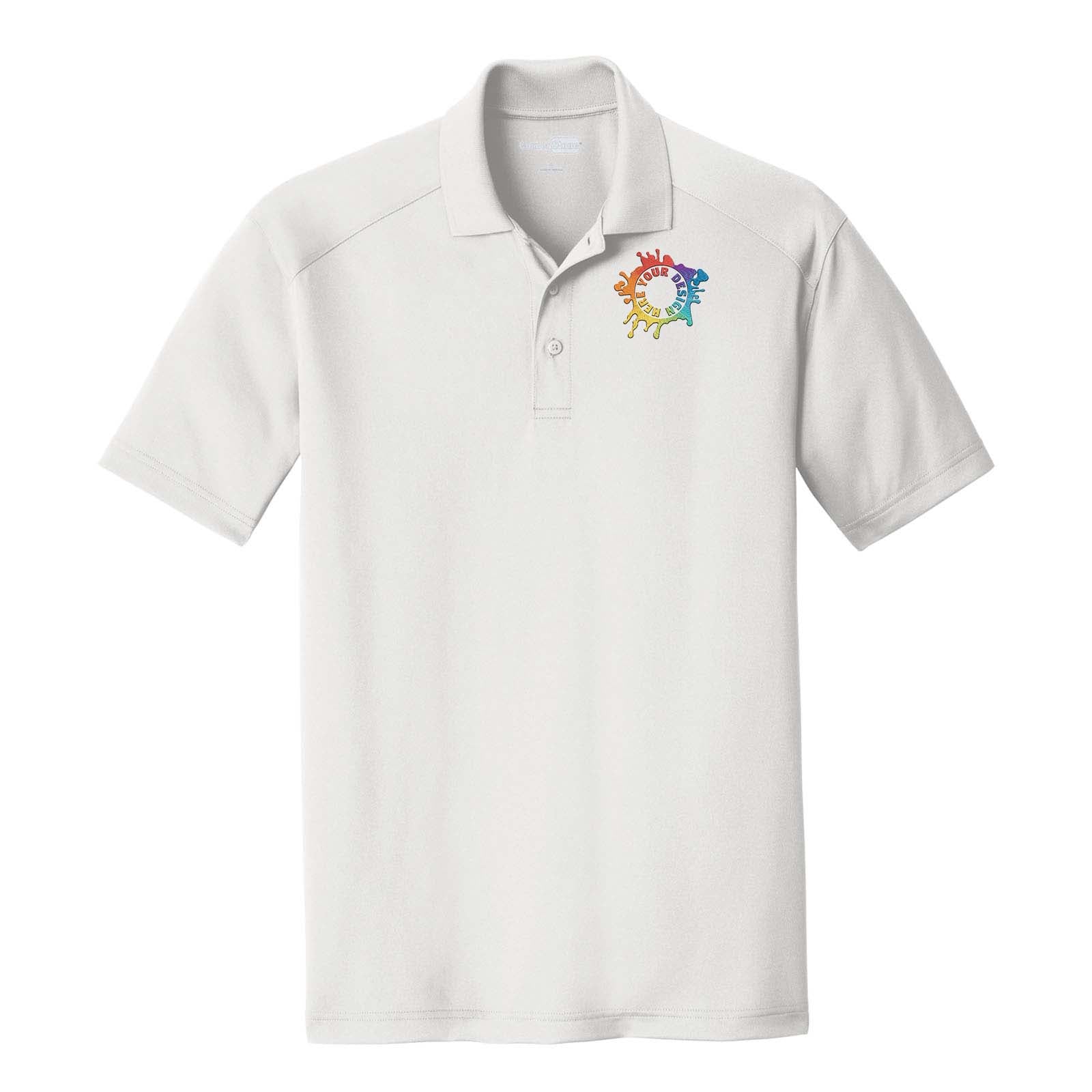 Embroidered CornerStone® Select Lightweight Snag-Proof Polo - Mato & Hash