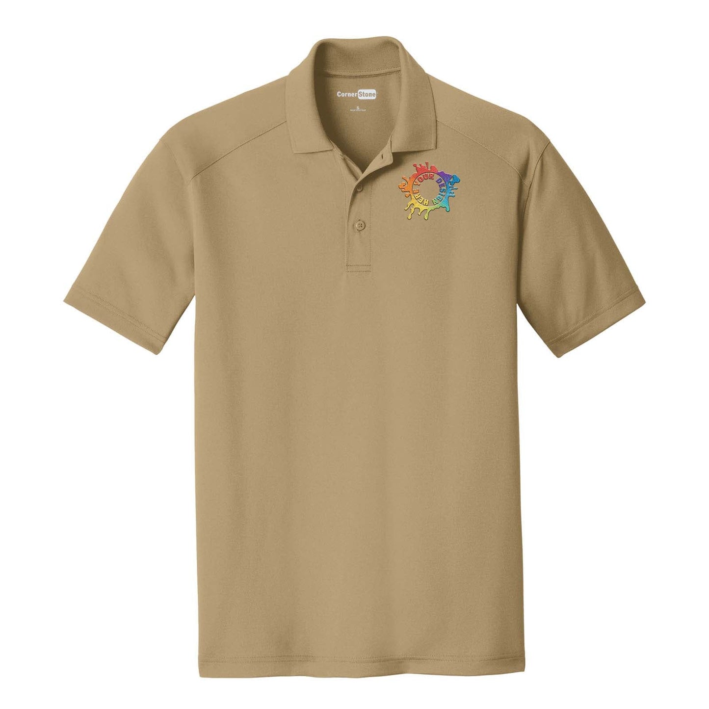 Embroidered CornerStone® Select Lightweight Snag-Proof Polo - Mato & Hash