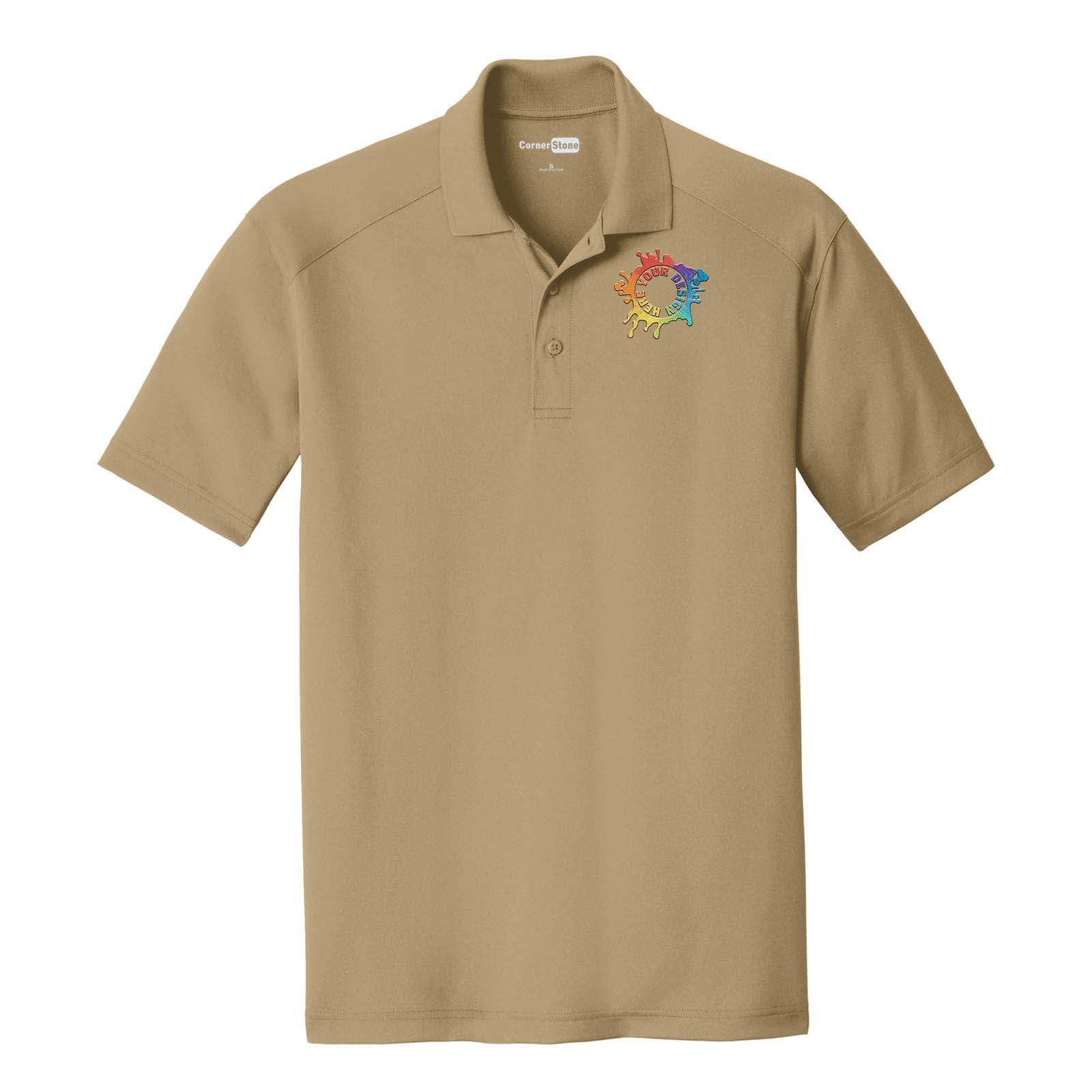 Embroidered CornerStone® Select Lightweight Snag-Proof Polo - Mato & Hash