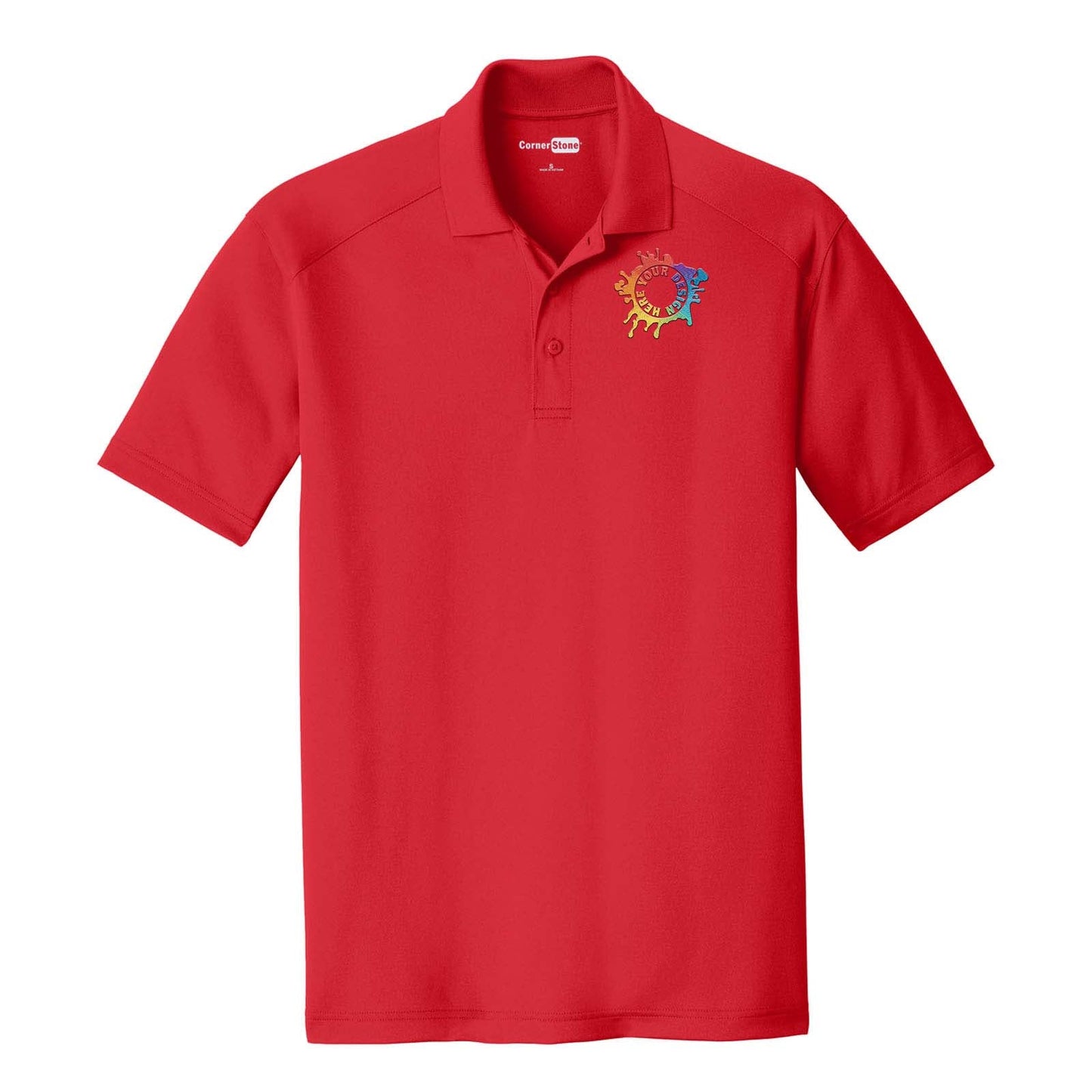 Embroidered CornerStone® Select Lightweight Snag-Proof Polo - Mato & Hash