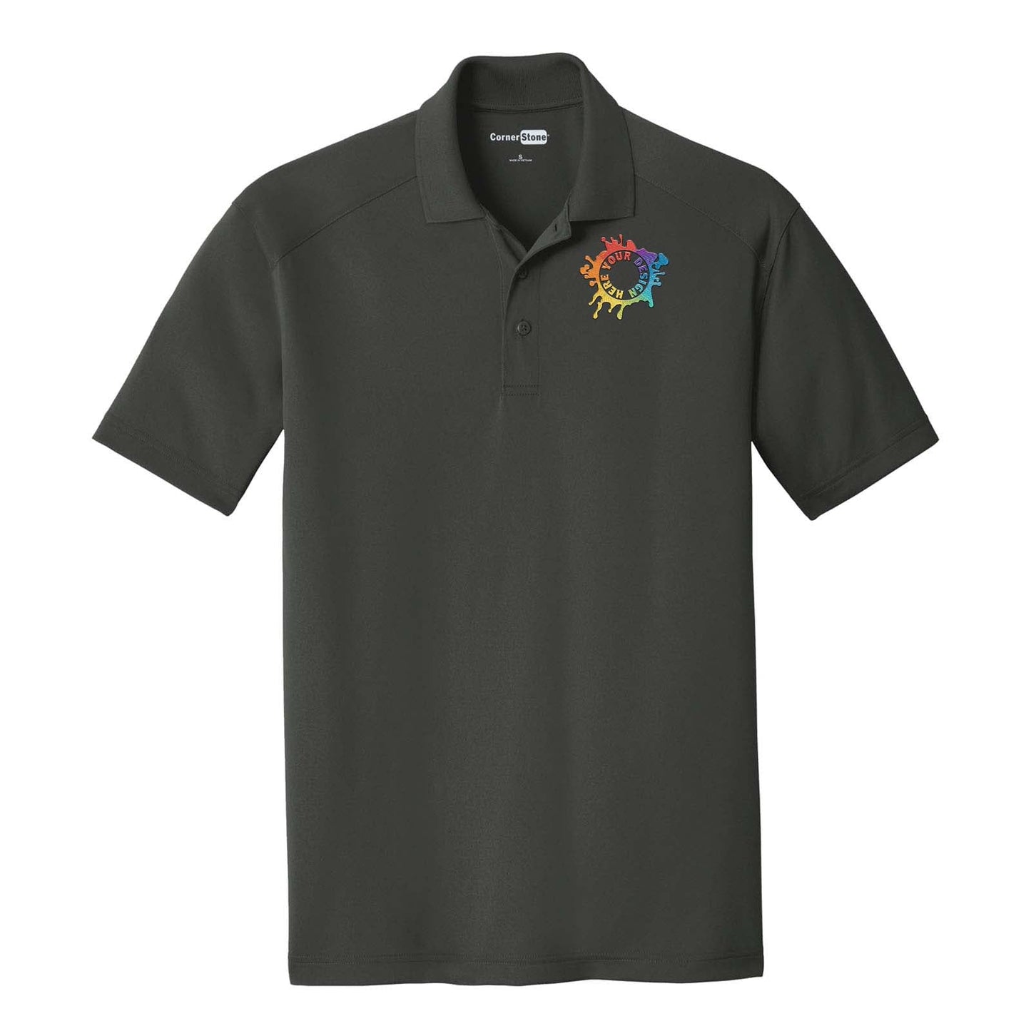 Embroidered CornerStone® Select Lightweight Snag-Proof Polo - Mato & Hash