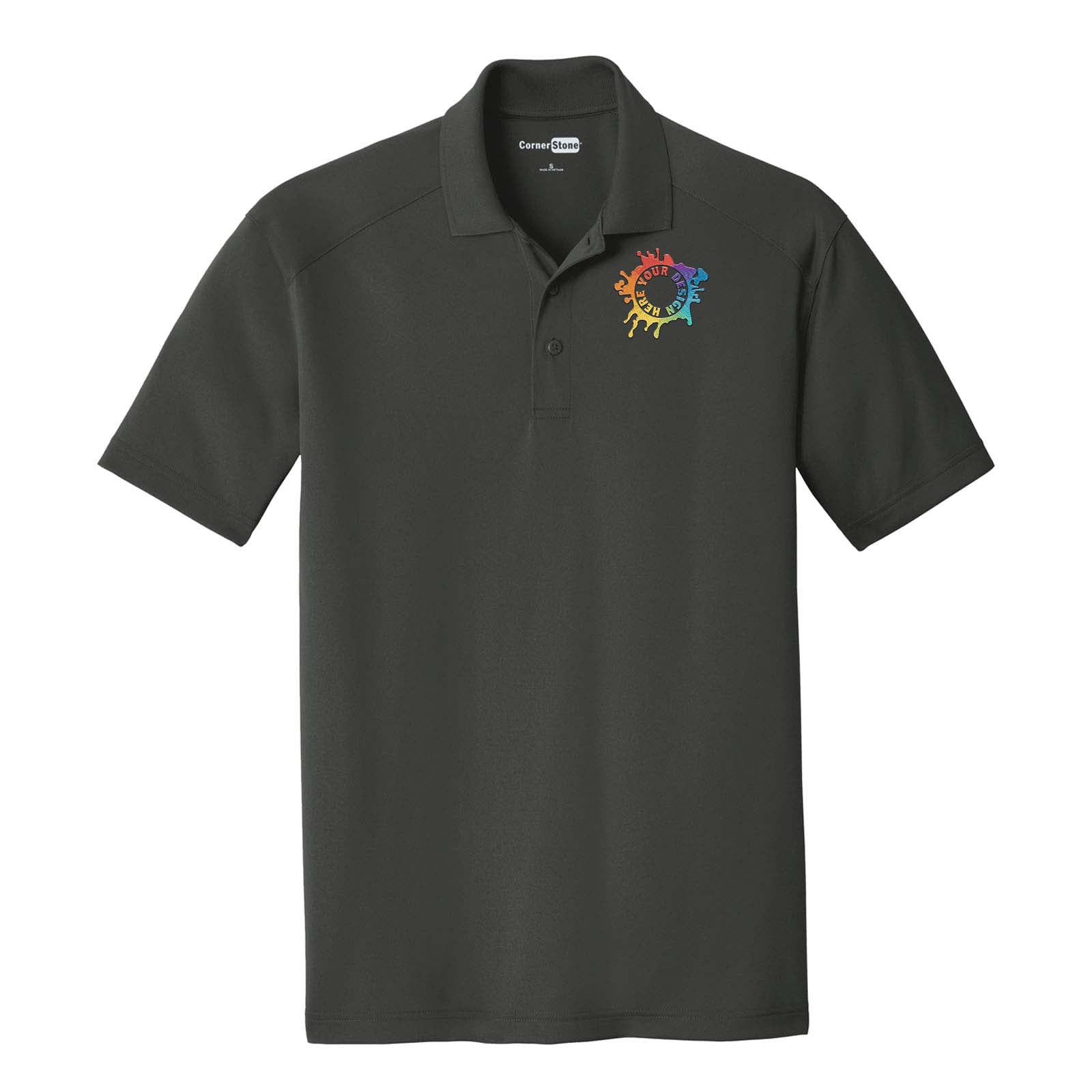 Embroidered CornerStone® Select Lightweight Snag-Proof Polo - Mato & Hash
