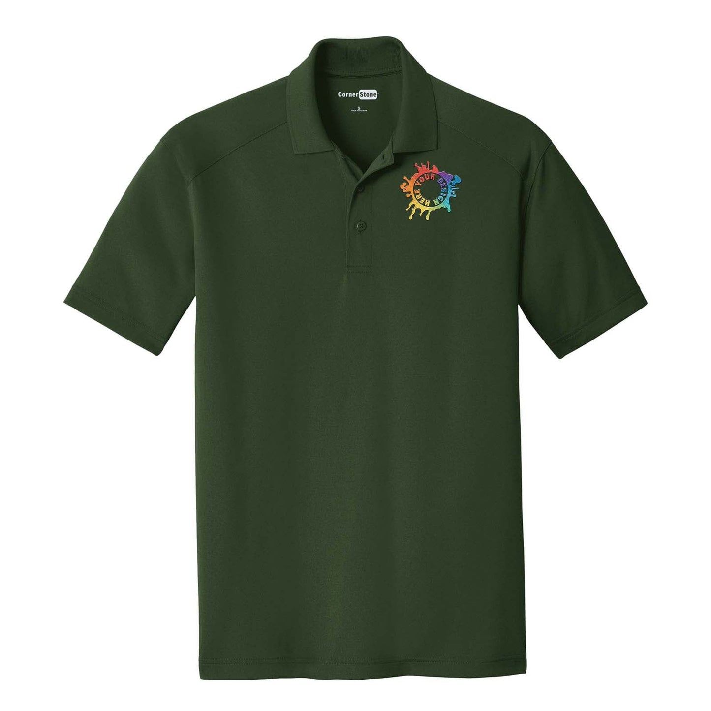 Embroidered CornerStone® Select Lightweight Snag-Proof Polo - Mato & Hash