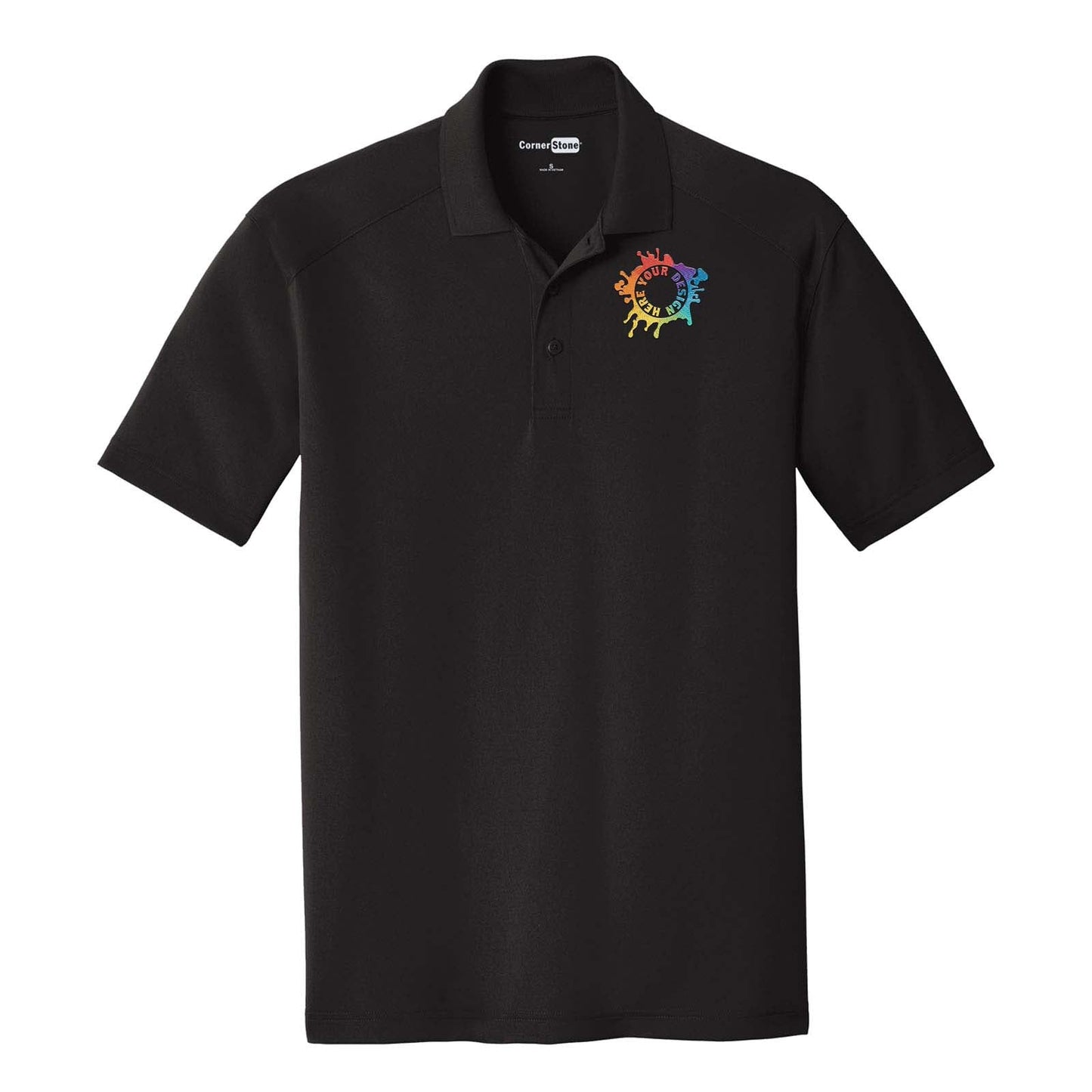 Embroidered CornerStone® Select Lightweight Snag-Proof Polo - Mato & Hash