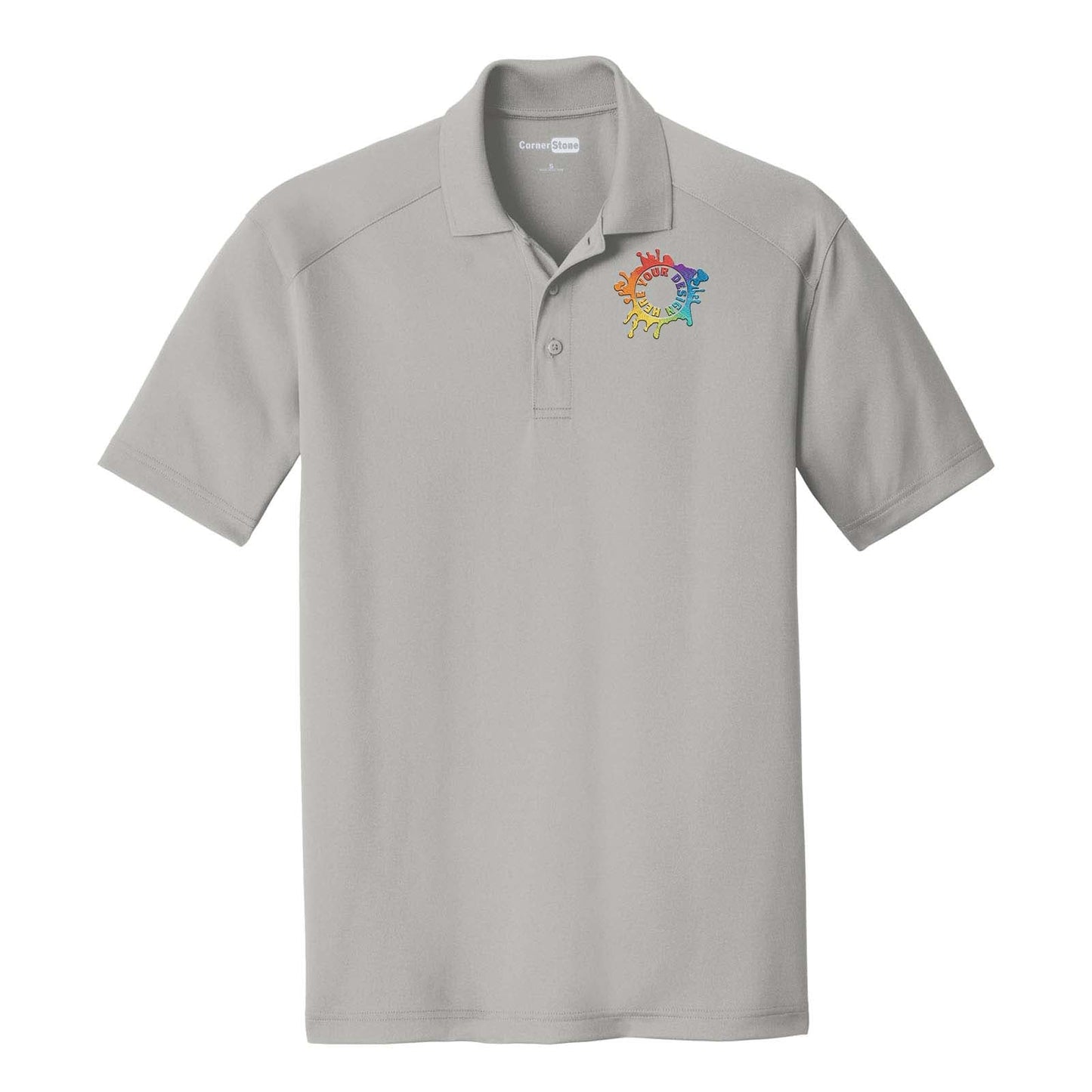 Embroidered CornerStone® Select Lightweight Snag-Proof Polo - Mato & Hash