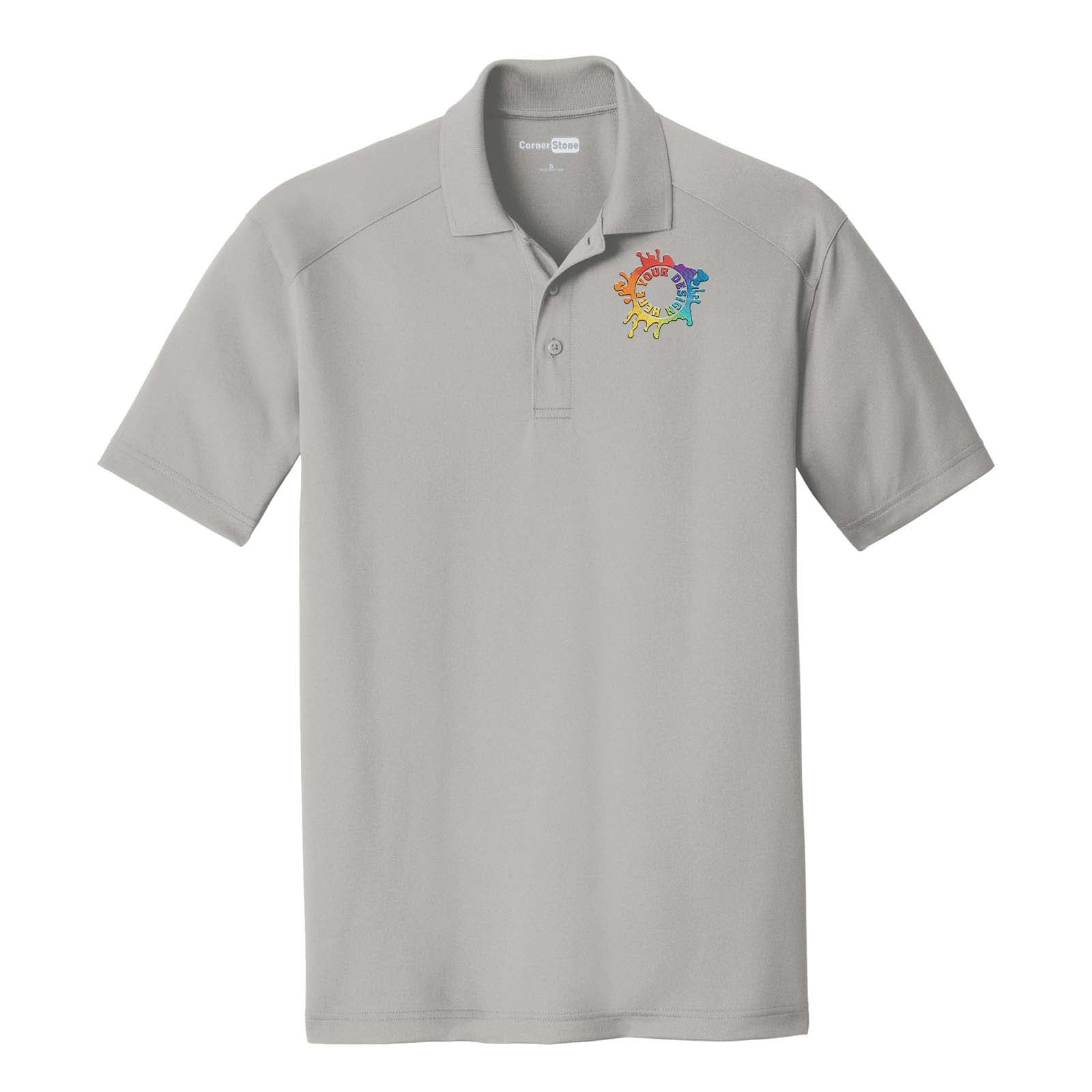 Embroidered CornerStone® Select Lightweight Snag-Proof Polo - Mato & Hash
