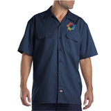Embroidered Dickies Unisex Short-Sleeve Work Shirt - Mato & Hash