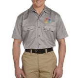 Embroidered Dickies Unisex Short-Sleeve Work Shirt - Mato & Hash