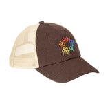 Embroidered econscious Washed Hemp Blend Trucker Hat - Mato & Hash