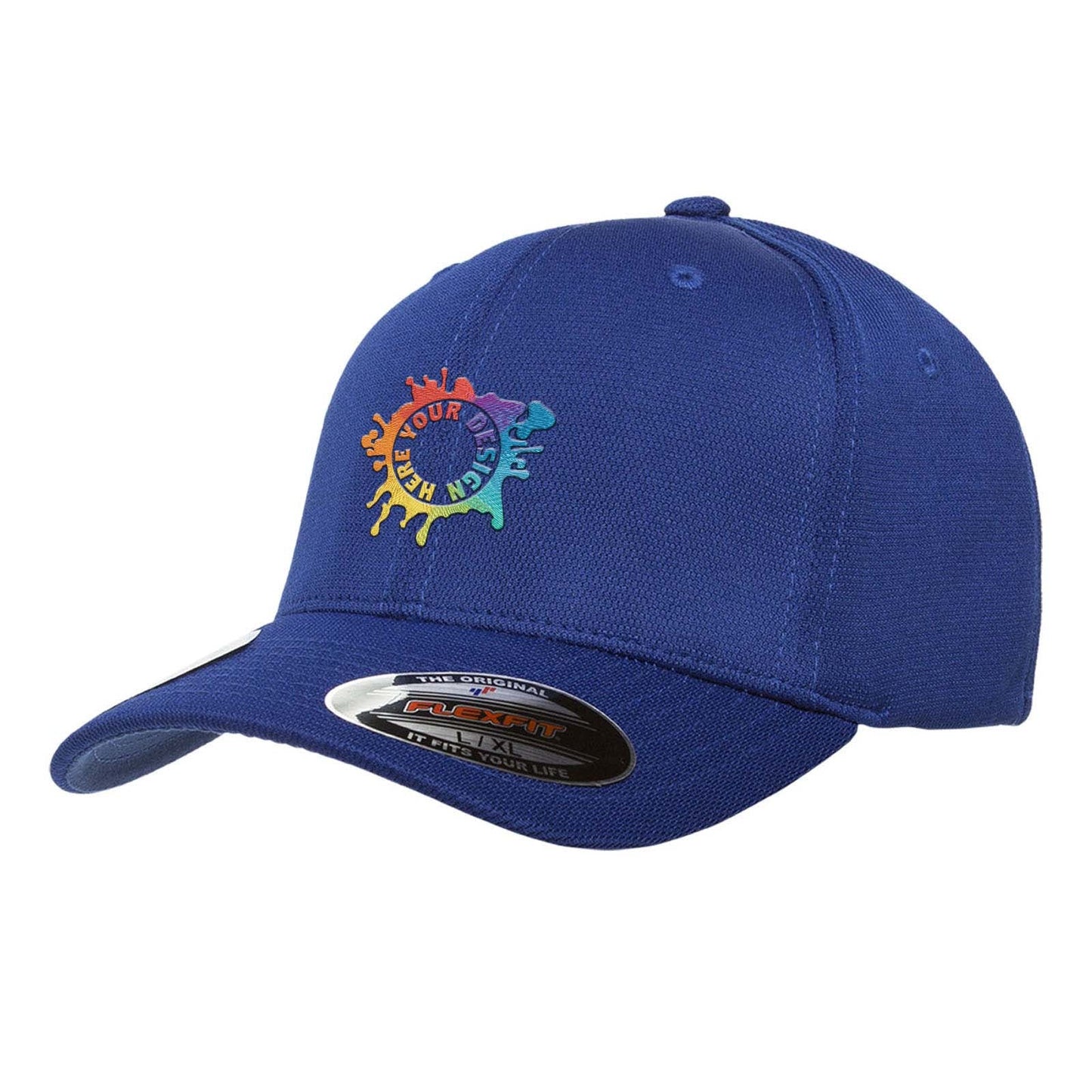 Embroidered Flexfit Adult Cool & Dry Sport Cap - Mato & Hash