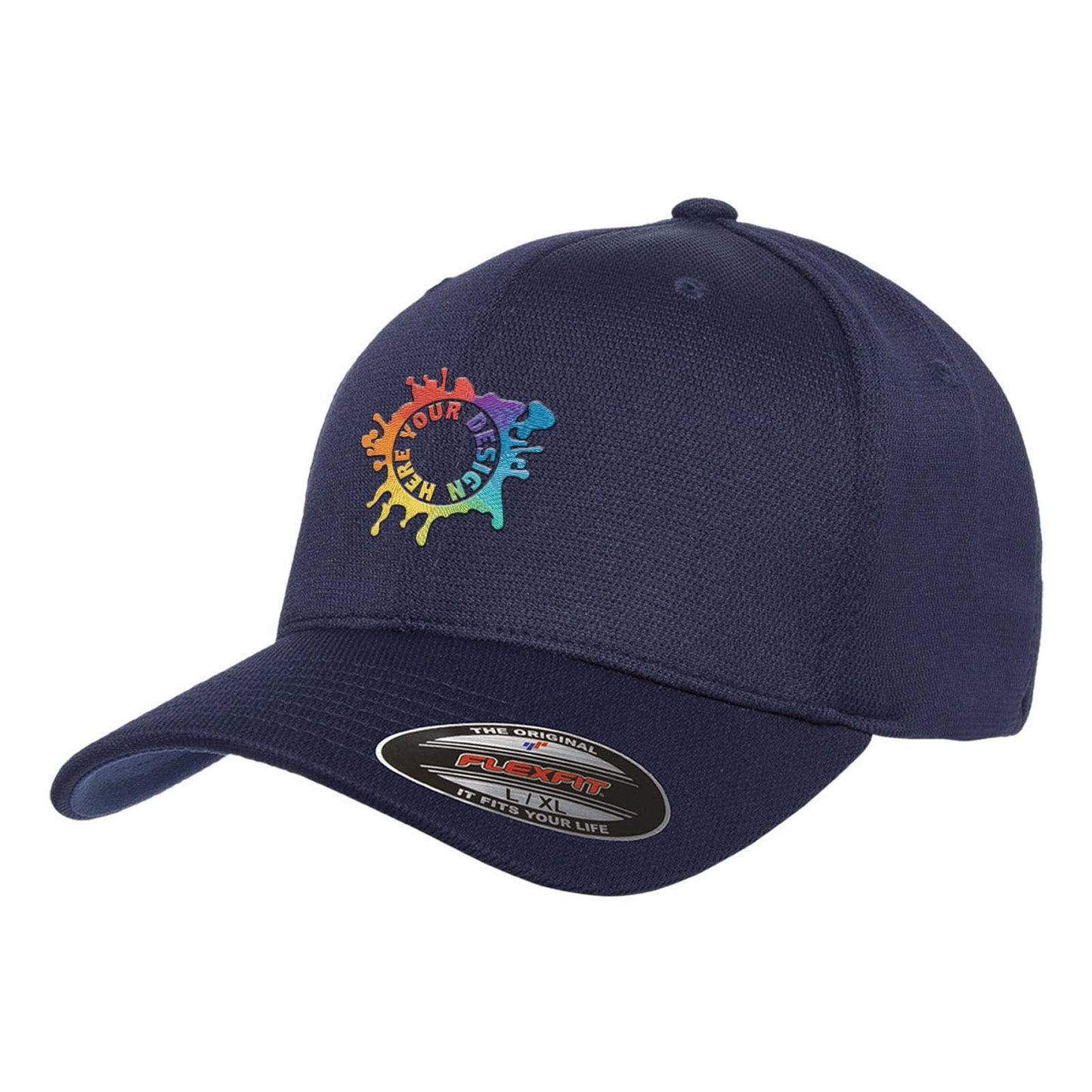 Embroidered Flexfit Adult Cool & Dry Sport Cap - Mato & Hash