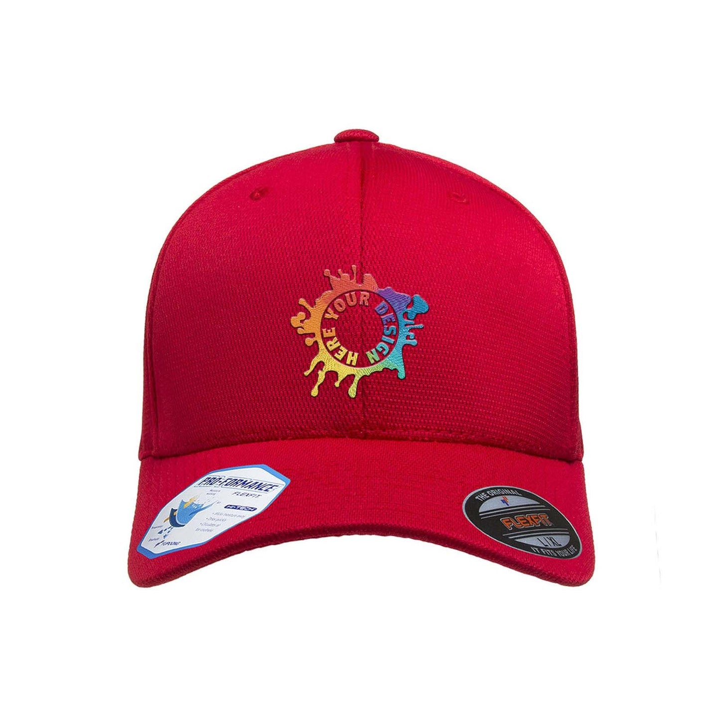 Embroidered Flexfit Adult Cool & Dry Sport Cap - Mato & Hash