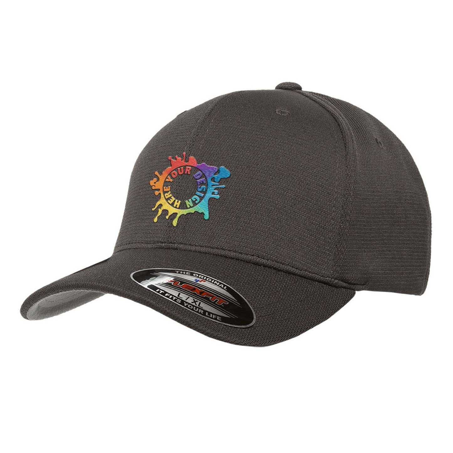 Embroidered Flexfit Adult Cool & Dry Sport Cap - Mato & Hash