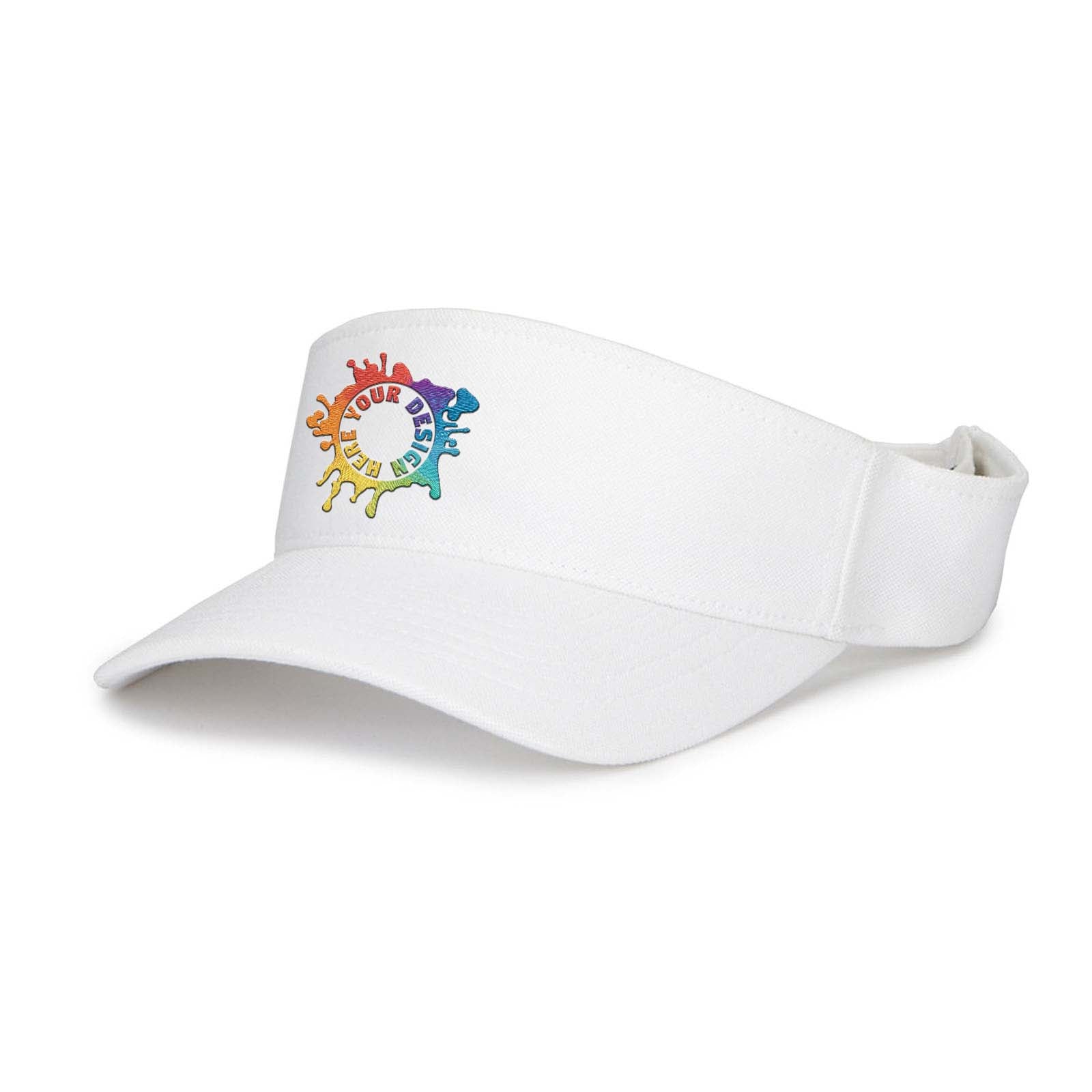 Embroidered Flexfit Adult Cool & Dry Visor - Mato & Hash