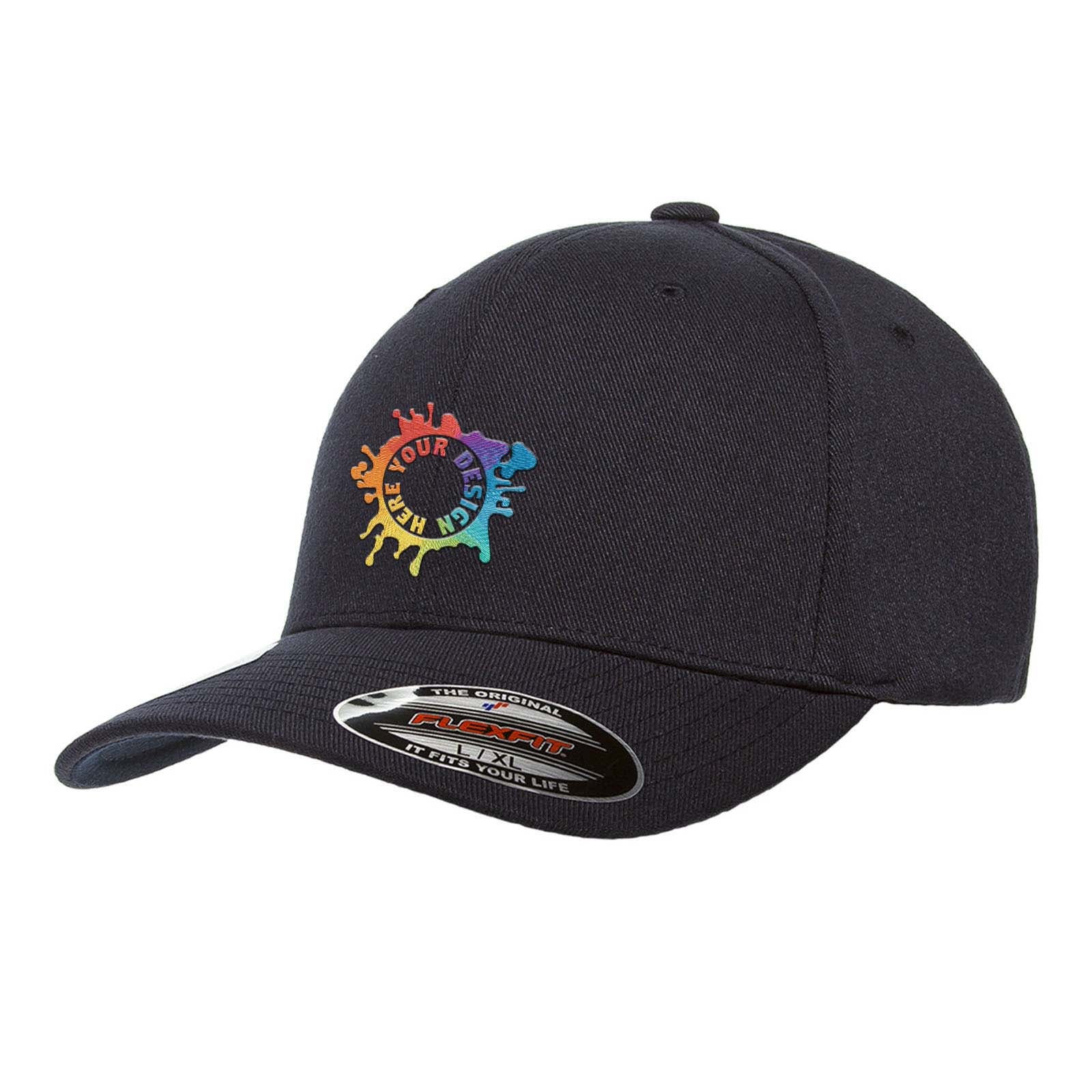 Embroidered Flexfit Adult Pro-Formance® Trim Poly Cap - Mato & Hash
