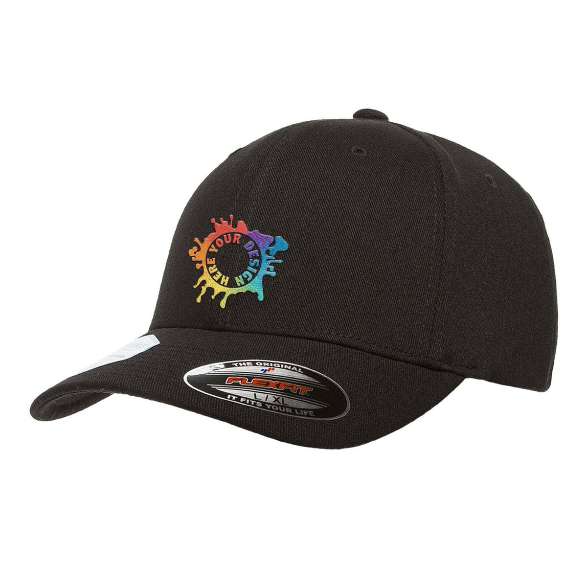 Embroidered Flexfit Adult Pro-Formance® Trim Poly Cap - Mato & Hash