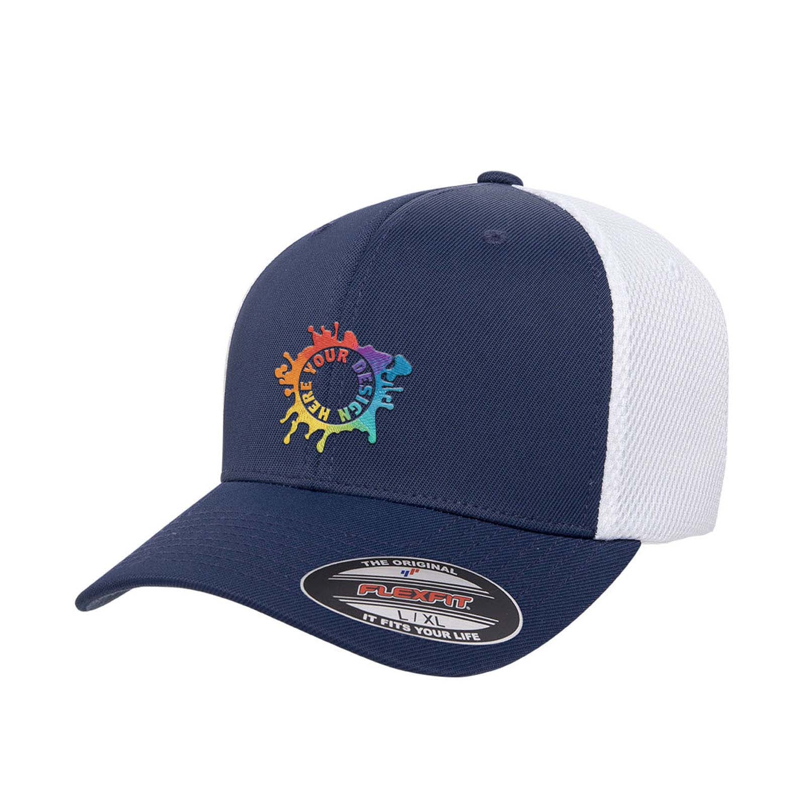 Embroidered Flexfit Adult Ultrafibre and Airmesh Cap - Mato & Hash