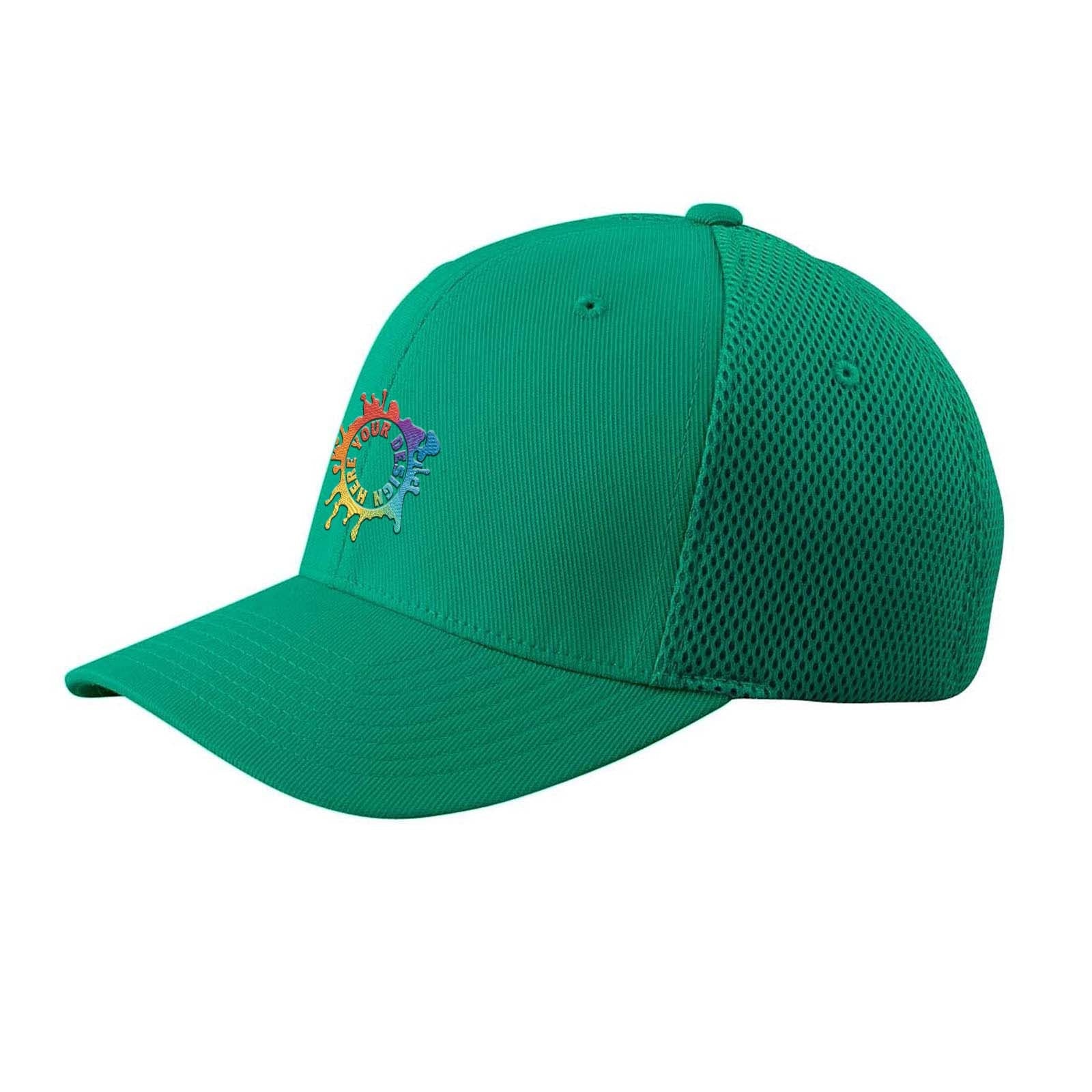 Embroidered Flexfit Adult Ultrafibre and Airmesh Cap - Mato & Hash
