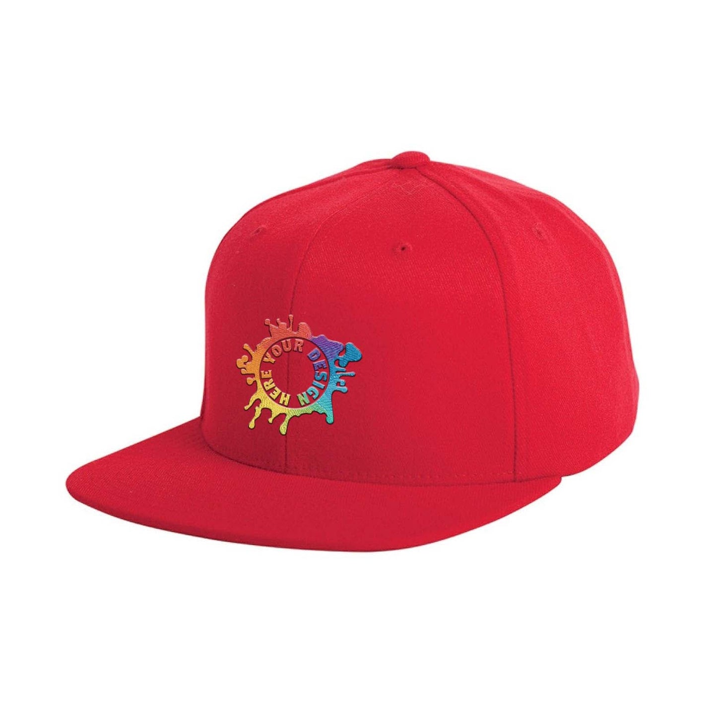 Embroidered Flexfit Adult Wool Blend Snapback Cap - Mato & Hash