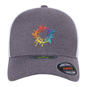 Melange Heather Grey/White