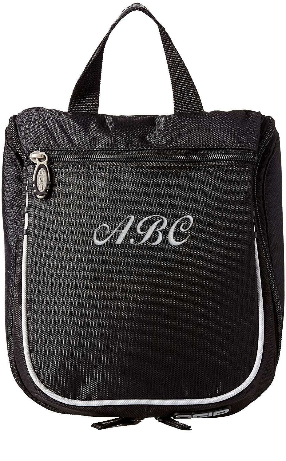 Embroidered Hanging Toiletry Bag – Custom Dopp Kit/Shaving Kit - Mato & Hash