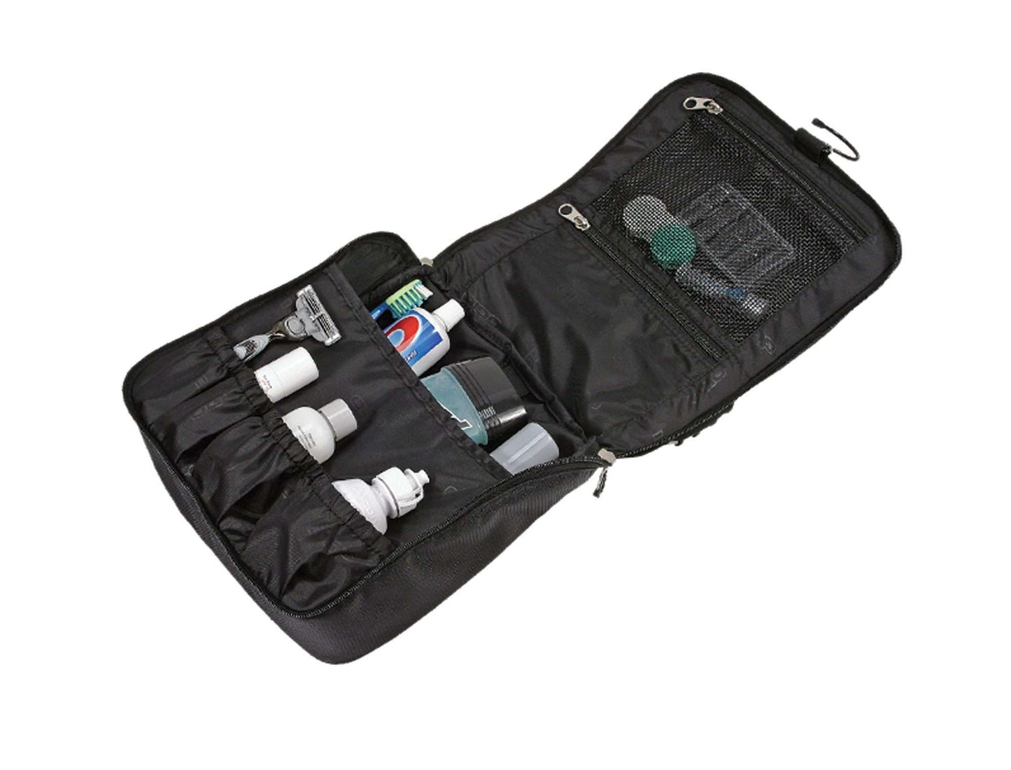 Embroidered Hanging Toiletry Bag – Custom Dopp Kit/Shaving Kit - Football - Mato & Hash