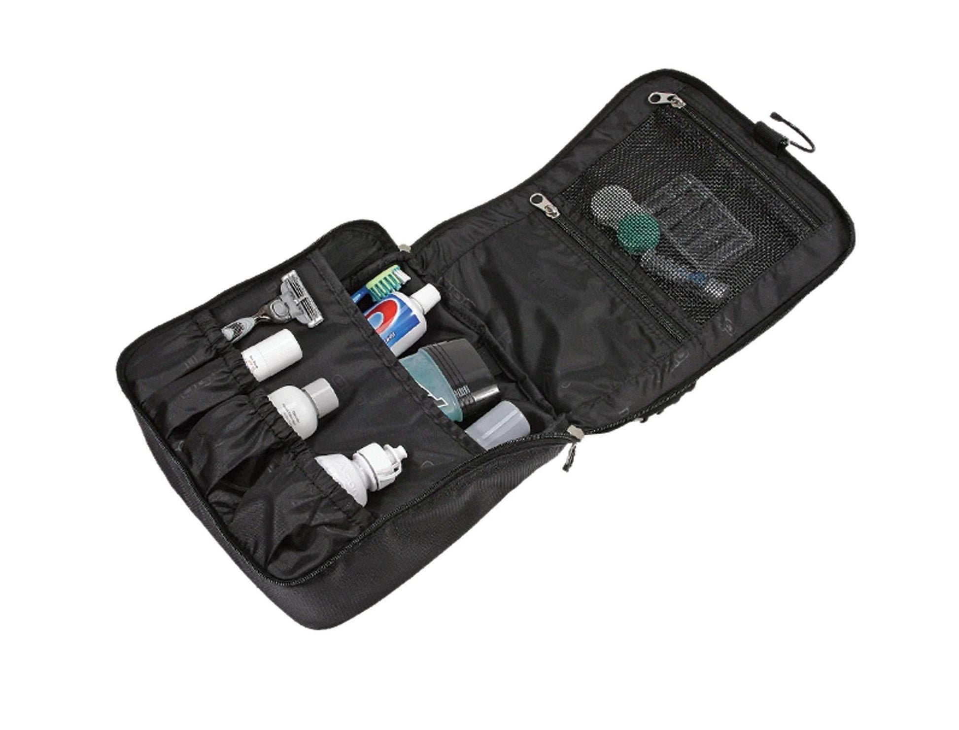 Embroidered Hanging Toiletry Bag – Custom Dopp Kit/Shaving Kit - Football - Mato & Hash