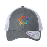 Embroidered Infinity Her Women's Modern Trucker Cap - Mato & Hash